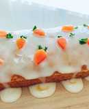 小花人参のキャロットケーキ　ヴィーガン