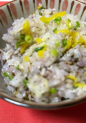 海苔の炊き込みご飯おにぎり-レシピのメイン写真