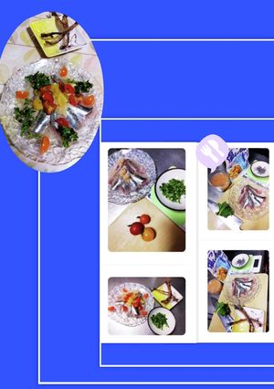 鰯の酢生姜〜カブの葉昆布塩〜掛け-レシピのメイン写真