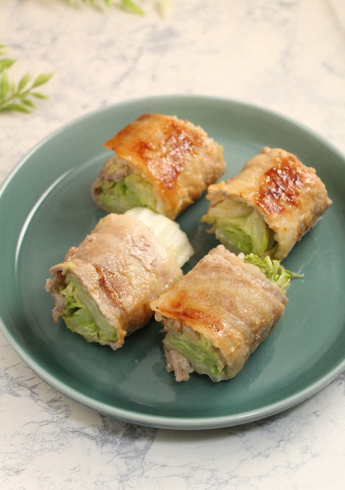 簡単！白菜の肉巻き　白だし風味-レシピのメイン写真