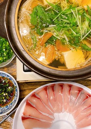 白だしで簡単!ブリしゃぶ-レシピのメイン写真