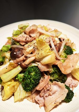 簡単、野菜炒め-レシピのメイン写真