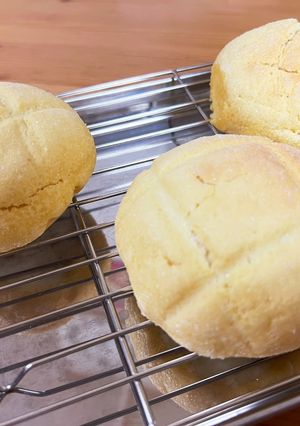 意外と簡単！メロンパン！-レシピのメイン写真
