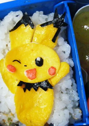 キャラ弁☆ピチュー-レシピのメイン写真