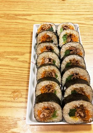 我が家のキンパ！人気検索トップ10入り！-レシピのメイン写真