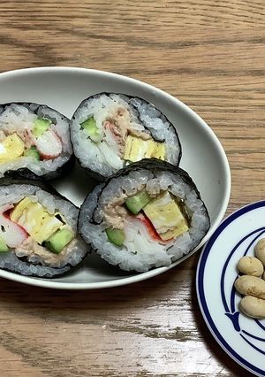 手軽に！太巻き-レシピのメイン写真