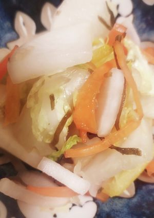 簡単残り野菜de浅漬-レシピのメイン写真