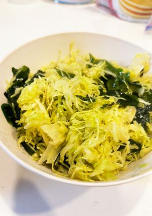 キャベツとワカメのナムル（記録用）-レシピのメイン写真