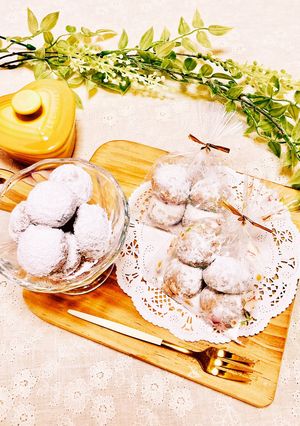 バレンタイン！10分でチョコスノーボール-レシピのメイン写真