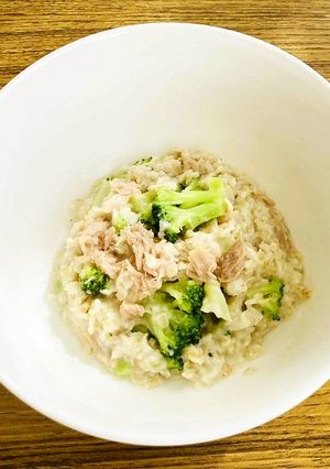 【離乳食9か月～】オートミールのミルク粥-レシピのメイン写真