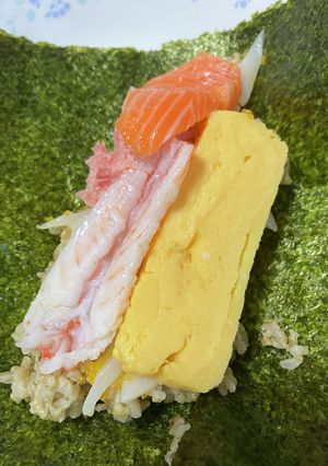 簡単　恵方巻-レシピのメイン写真