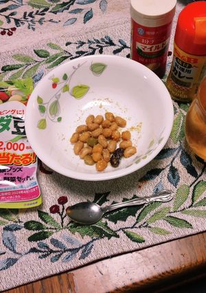 サラダ豆にも!カレーパウダーと粉チーズ-レシピのメイン写真