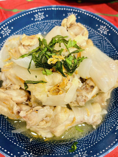 さっぱり旨味!鶏手羽と桜海老の煮込み-レシピのメイン写真