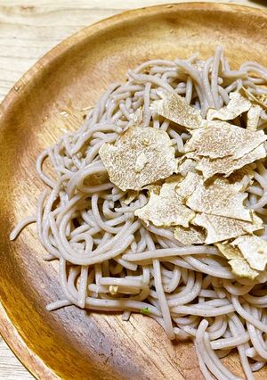 【トリュフオイル】トリュフそば素麺うどん-レシピのメイン写真