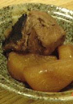 まぐろのアラと大根の煮物☆-レシピのメイン写真