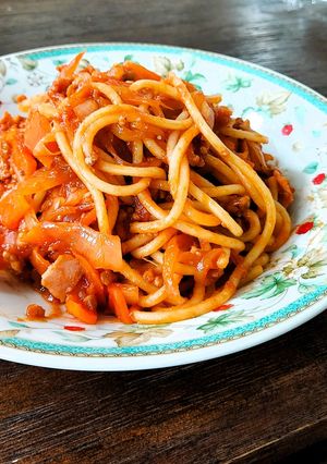 お母さんのナポリタン-レシピのメイン写真
