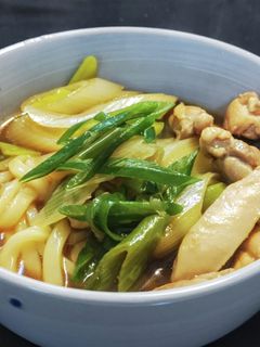 甘辛鶏ネギすき焼きうどん-レシピのメイン写真