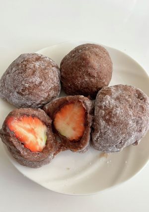 イチゴチョコ餅-レシピのメイン写真