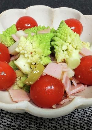 彩り鮮やかなロマネスコのマリネサラダ-レシピのメイン写真