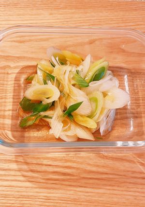 無限長ネギ　#長ネギ　#ナムル-レシピのメイン写真