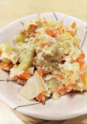 シーチキンよりさつまいもを立たせたサラダ-レシピのメイン写真