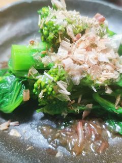 ~菜の花のおひたし~春の便り-レシピのメイン写真
