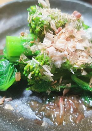 ~菜の花のおひたし~春の便り-レシピのメイン写真
