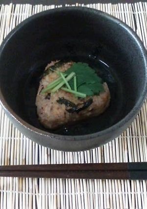 こんがり美味しい～鯛と梅のお茶漬け～-レシピのメイン写真