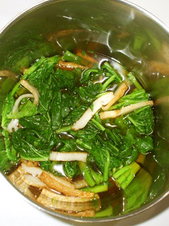 菜花煮びたし♪アトピー性皮膚炎に簡単薬膳-レシピのメイン写真