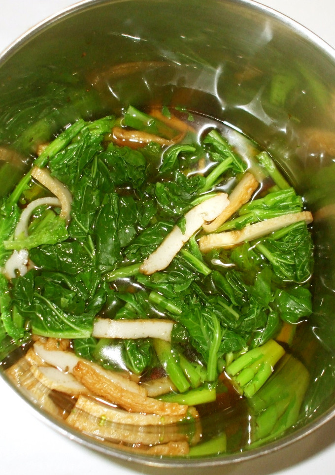 菜花煮びたし♪アトピー性皮膚炎に簡単薬膳-レシピのメイン写真