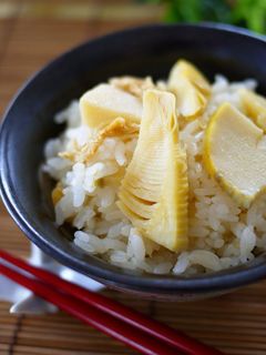 旬の筍ご飯(筍の混ぜご飯)-レシピのメイン写真