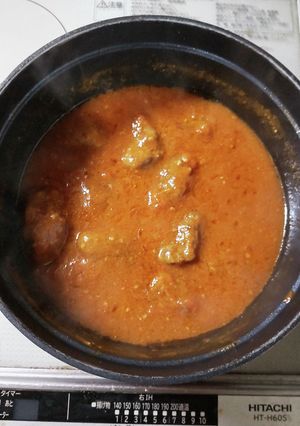 低FODMAP トマト煮込みハンバーグ-レシピのメイン写真