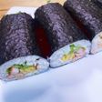 酢飯を使わない「サラダ太巻き」