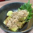 焦がし茄子の生姜醤油仕立て