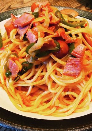 簡単！懐かしい！スパゲティナポリタン♪-レシピのメイン写真