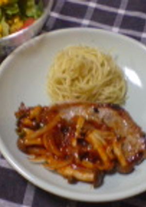 こくウマケチャップ味のポークソテー-レシピのメイン写真