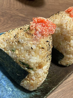 大葉と炙り明太子の天かすおむすび-レシピのメイン写真