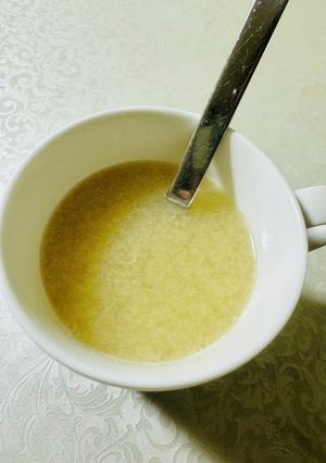 風邪よけに！　レンジで超簡単　酒粕柚子茶-レシピのメイン写真