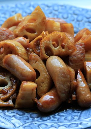 れんこんとウインナーのお酢おかず-レシピのメイン写真