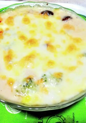 簡単クラムチャウダーグラタン-レシピのメイン写真