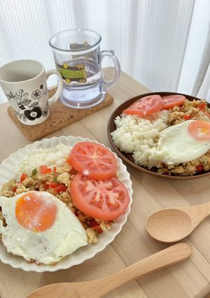 簡単ガパオ風ライス-レシピのメイン写真