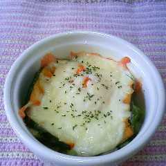 รูปของ いろいろ野菜ととろけるチーズ
