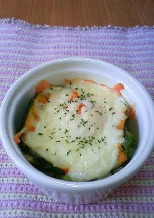 いろいろ野菜ととろけるチーズ-レシピのメイン写真