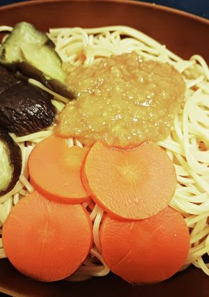 甘味噌パスタ-レシピのメイン写真