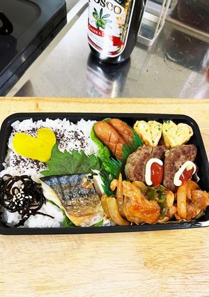 2.05パパちゃんお弁当-レシピのメイン写真