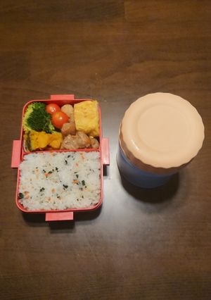 中学生女子弁当2024/02/05-レシピのメイン写真