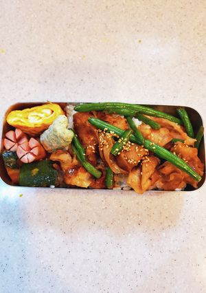 高校生弁当覚え書き271豚丼-レシピのメイン写真