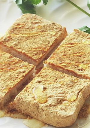懐かしきな粉揚げ食パン★おやつ★朝食昼食-レシピのメイン写真