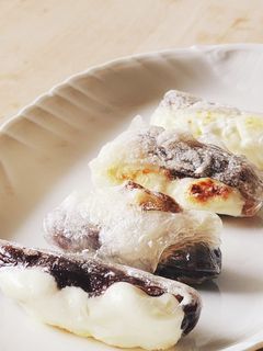 粒あんチーズ生春巻き揚げ★ライスペーパー-レシピのメイン写真