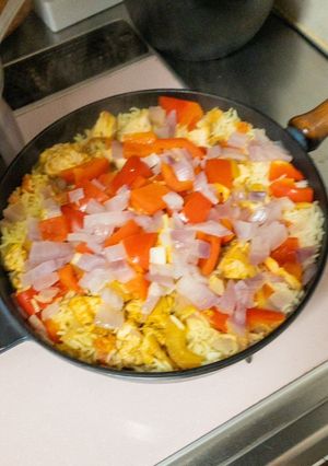簡単チキンビリヤニ-レシピのメイン写真